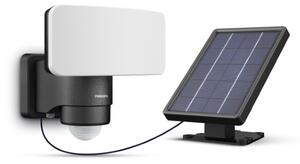 Philips 8720169362222 UltraEfficient Tylus solárne nástenné svietidlo so senzorom LED 6W 1000/50lm 5000K IP44 čierna