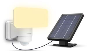 Philips 8720169362161 UltraEfficient Tylus solárne nástenné svietidlo so senzorom LED 6W 1000/50lm 3000K IP44 biela
