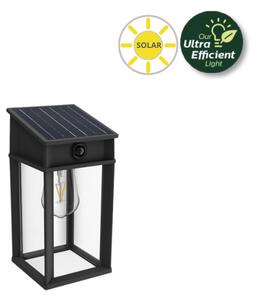 Philips 8720169361843 UltraEfficient Geri solárne nástenné svietidlo so senzorom LED 3,2W/500lm 4000K IP44 antracitová