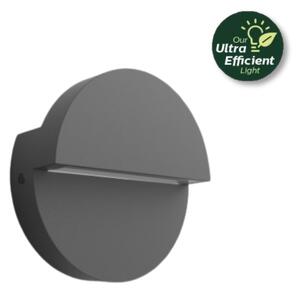Philips 8720169351257 UltraEfficient Valor vonkajšie nástenné svietidlo efektné LED 4,3W/800lm 2700K IP44 antracitová