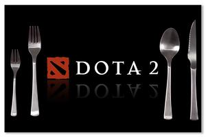 Sablio Prestieranie DOTA 2 Čierna: 40x30cm