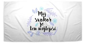 Sablio Uterák Môj svokor je ten najlepší - 30x50 cm