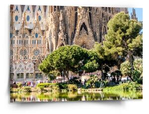 Sablio Obraz Barcelona Sagrada Familia - 150x110 cm