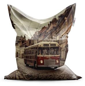 Sablio Sedací vak Historický autobus - 150x100 cm