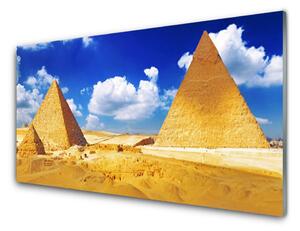 Nástenný panel  Púšť piramida krajina 100x50 cm