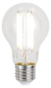 Inteligentná stmievateľná LED žiarovka E27 A60 číra 7W 806lm 2700-6500K