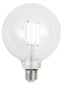 E27 Stmievateľná LED žiarovka G125 číra 7W 806 lm 2700-6500K Zigbee