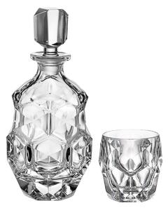 Bohemia Crystal Whisky set Lunar (1 karafa + 6 pohárov)