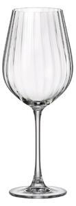 Bohemia Crystal Poháre na červené víno Columba Optic 650ml (set po 6ks)