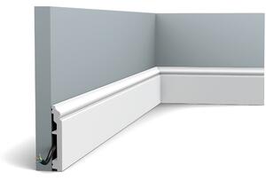 ORAC Decor , ORAC podlahová lišta SX173, 2000x100x16 mm, biela