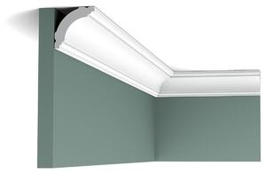 ORAC Decor, ORAC stropná lišta CB510 elegantná 2 m, 2000x40x40 mm, biela