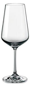 Bohemia Crystal Poháre na červené víno Sandra 40728/450ml (set po 6ks)