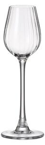 Bohemia Crystal Poháre na likér Columba Optic 90ml (set po 6ks)
