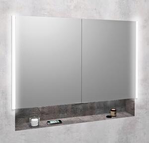 Sapho Sapho, INTEGRA zápustná galérka s LED osvetlením, 105x70cm, IN105