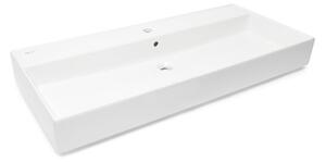 Umývadlo SAT Infinitio 100,4x46,5 cm s otvorom uprostred SATINF10046