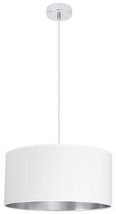 Závesné svietidlo SHADE, 1x textilné tienidlo (výber z 2 farieb), (výber z 3 farieb konštrukcie), (fi 40cm), CH