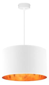 Závesné svietidlo Shade, 1x textilné tienidlo (výber zo 6 farieb), (výber z 3 farieb konštrukcie), (fi 35cm), g