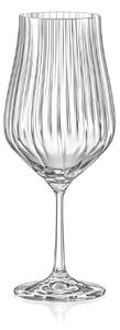 Bohemia Crystal Poháre na biele víno Tulipa Optic 550ml (set po 6ks)