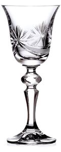 Bohemia Crystal Brúsené poháre na likér Mašľa 60ml (set po 6 ks)