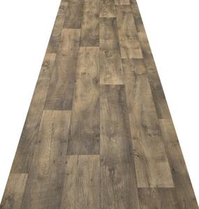 PVC podlaha TEX-STYLE VALLEY OAK 639M hnedá