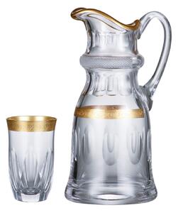 Bohemia Crystal Set na vodu Jessie (set 1 džbán + 2 poháre)