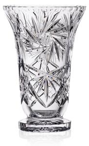 Bohemia Crystal Ručne brúsená váza Veterník 255mm