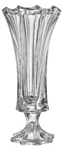 Bohemia Crystal váza na nohe Bromelias 390mm