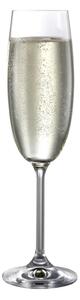 Bohemia Crystal Poháre na šampanské Natalie 190ml (set po 6ks)