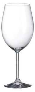 Bohemia Crystal poháre na červené víno Lara 40415/450ml (set po 6 ks)