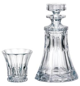 Bohemia Crystal whisky set Wellington (set 1 karafa, + 2 poháre)