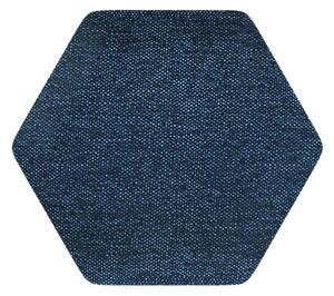 Egibi Čalúnený akustický panel nástenný Luna 30 denim hexagon - Hexagon 6x15 cm