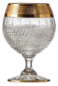 Bohemia Crystal Ručne brúsené poháre na brandy Felicie Romantic 220ml (set po 2ks)