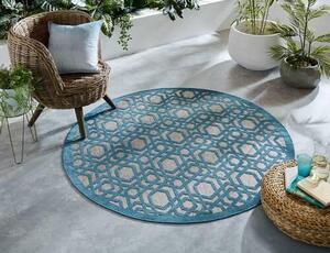 VONKAJŠÍ KOBEREC, 160/160 cm modrá Flair Rugs - Online Only bytové doplnky, Online Only