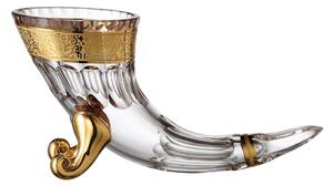 Bohemia Crystal Ručne brúsená váza Romantic 205mm