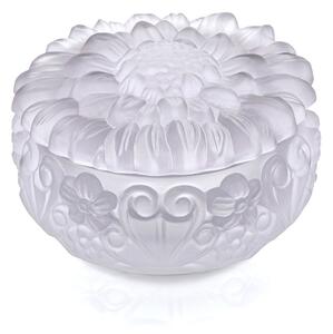 Bohemia Crystal Dóza s viečkom Slnečnica - Krištáľ