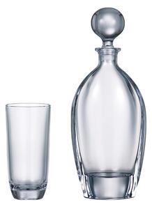 Bohemia Crystal set na vodu Orbit (1 karafa + 6 pohárov)