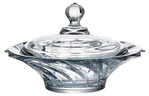 Bohemia Crystal dóza s viečkom Picadelli 210mm