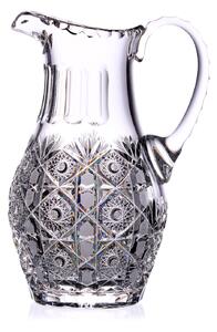 Bohemia Crystal Ručne vyrábaný a ručne brúsený Džbán Razno 1300ml