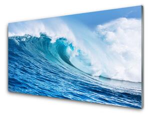 Skleneny obraz Vlny more nebo mraky 120x60 cm 4 Prívesky