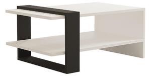 Konferenčný stolík Falck (antracit + biela). Vlastná spoľahlivá doprava až k Vám domov. 1089512