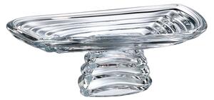 Bohemia Crystal tanier na nôžke Wave 360mm