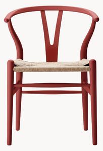 Drevená stolička's tkaným sedadlom CH24 Wishbone Chair