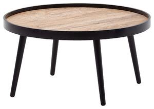 KONFERENČNÝ STOLÍK, čierna, kompozitné drevo, 76/76/40 cm MID.YOU - Stolíky do obývačky, Online Only