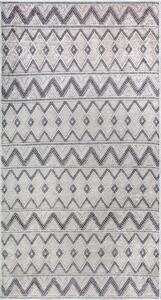 Sivý prateľný behúň 80x200 cm Zig Zag – Vitaus