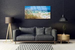 Obraz na skle Pláž príroda 120x60 cm 2 Prívesky