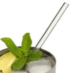 Bar@drinkstuff 6x Sklenené slamky 16cm Množstvo: 6 ks