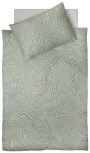 POSTEĽNÁ BIELIZEŇ, makosatén, zelená, 140/220 cm Fleuresse - Obliečky & plachty