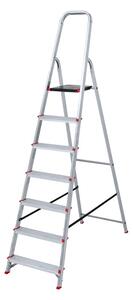 Hliníkové skladacie schodíky VENBOS, 1x7 stupňov