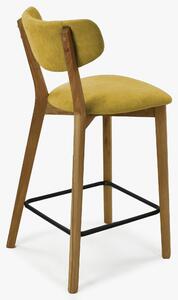 Barová stolička AMISA, žltá