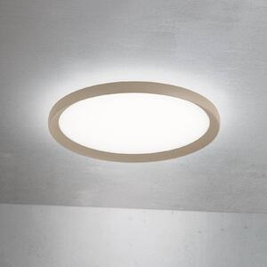 Stropné LED svetlo Kant, Ø 40 cm khaki, kov/plast, Zelená, Obývacia izba / jedáleň, Hliník, Moderný, Závesné svietidlo